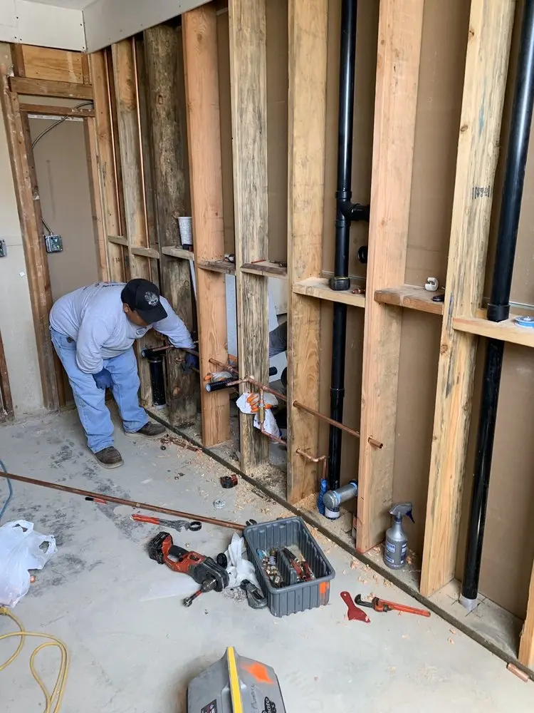 Commercial rough-in plumbing for Gas Line Repair in Murry Hills